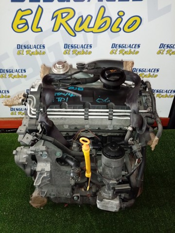 Motor completo para skoda octavia ii (1z3) (2009-2013) 1.9 tdi bxe BJB