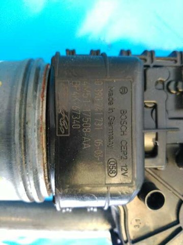 Motor del limpiaparabrisas del parabrisas BP4K67340 Mazda