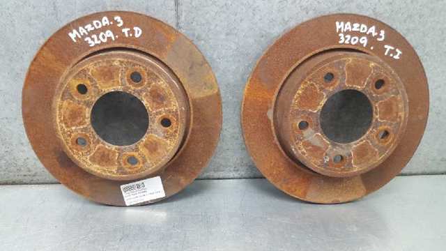 Disco de freno trasero C24Y26251C9A MAZDA