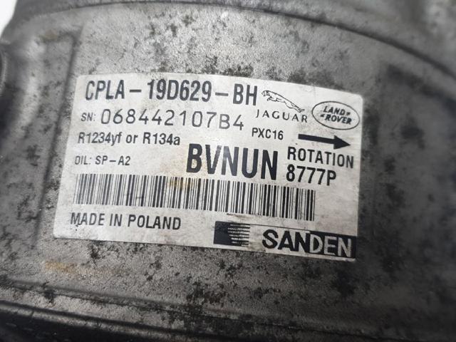 LAND ROVER CPLA19D629BH Compresor de aire acondicionado  en stock Salamanca