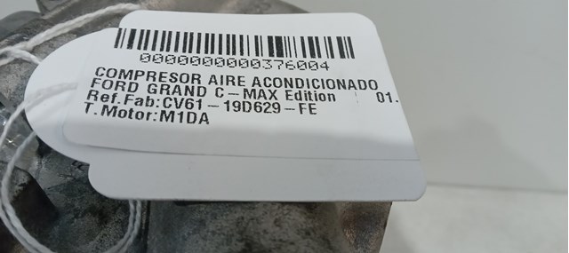 FORD CV6119D629FE Compresor de aire acondicionado  en stock Salamanca
