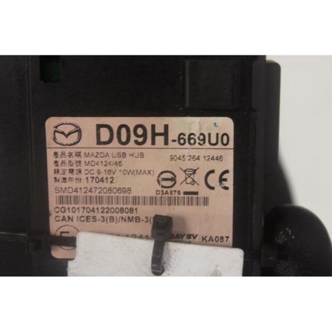 D09H669U0 MAZDA Unidad de control multimedia  comprar en Lleida