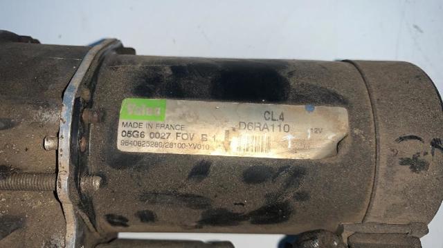 PEUGEOT D6RA110 Motor de arranque  en stock Terrassa