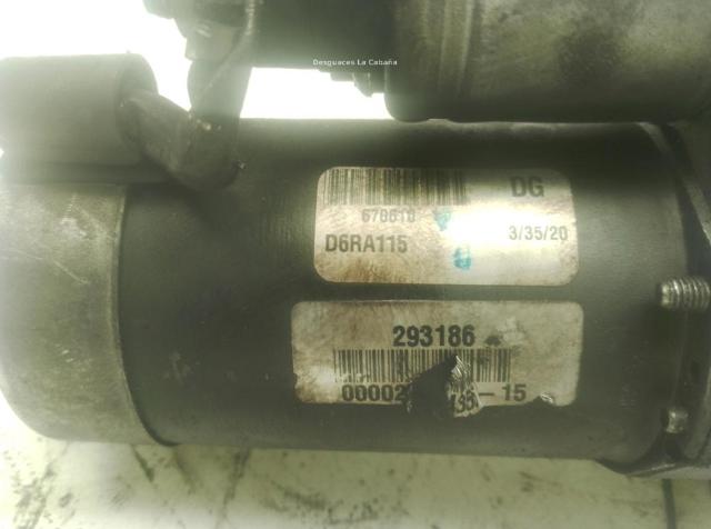 RENAULT D6RA115 Motor de arranque  disponible Valladolid