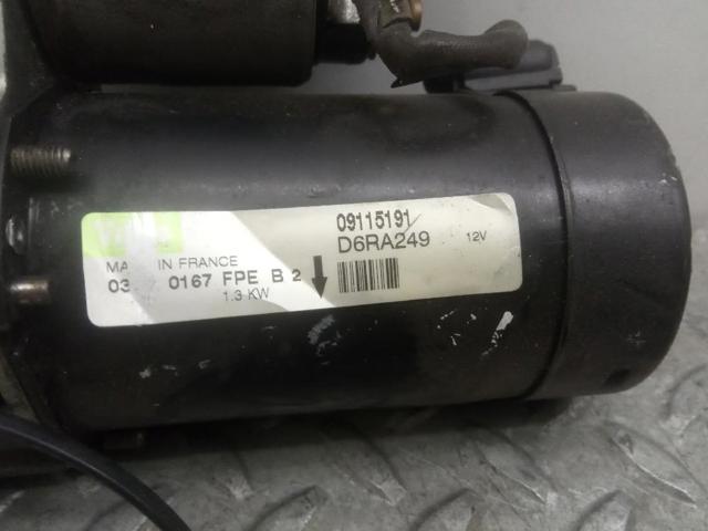 D6RA249 OPEL Motor de arranque comprar Madrid