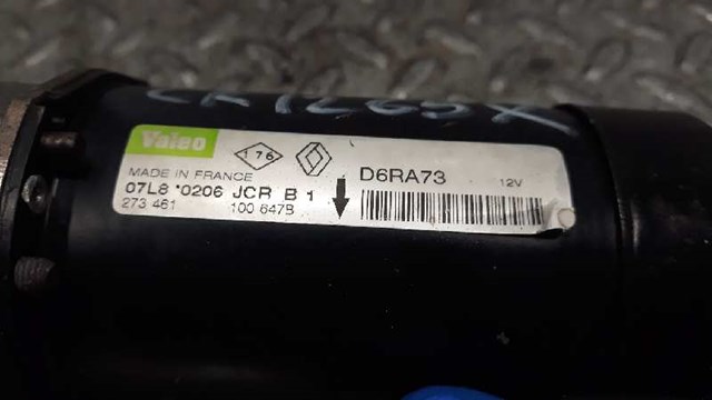 D6RA73 RENAULT Motor de arranque  disponible Alicante