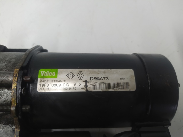 D6RA73 RENAULT Motor de arranque  comprar en Lleida