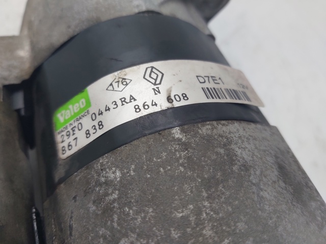 D7E1 RENAULT Motor de arranque comprar Bilbao