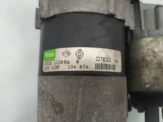 D7E22 RENAULT Motor de arranque  comprar en Oviedo