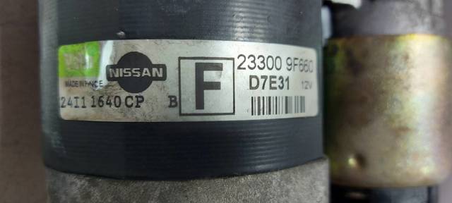 NISSAN D7E31 Motor de arranque comprar Tarragona