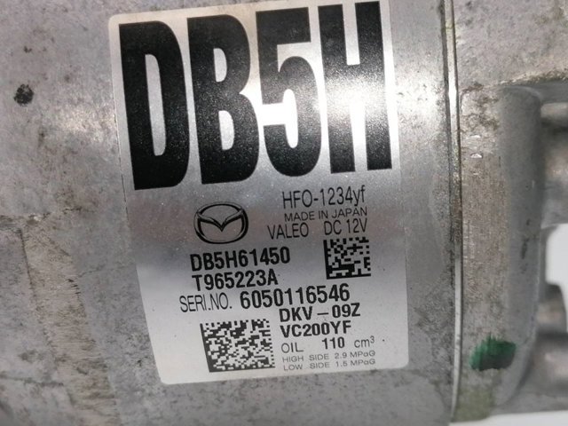 MAZDA DB5H61450 Compresor de aire acondicionado  en stock Valencia