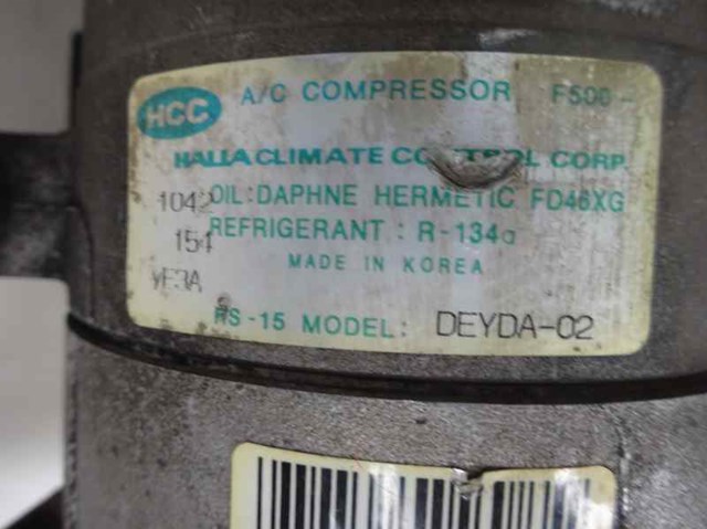 DEYDA02 HYUNDAI Compresor de aire acondicionado  en stock Huelva