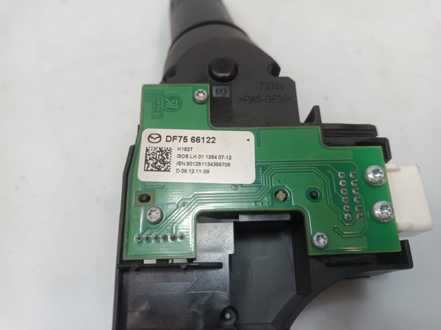 MAZDA DF7566122 Conmutador izquierdo de la columna de dirección  en stock Valencia