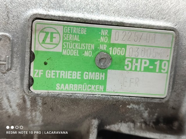 Transmisión automática Volkswagen Passat  (2000-2005)