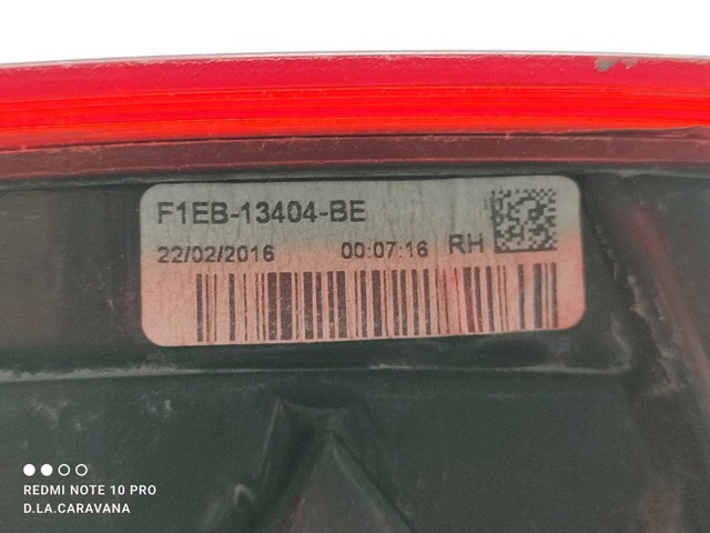 F1EB13404BE FORD Piloto trasero derecho comprar Alcalá