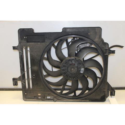 Difusor de radiador, ventilador de refrigeración, condensador del aire acondicionado, completo con motor y rodete F1F18C607HD Ford