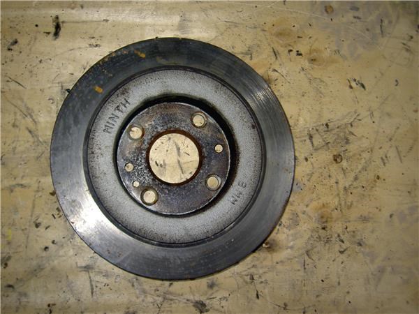 Disco de freno trasero Mazda 323 BG