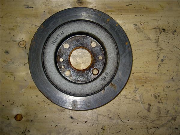 Disco de freno trasero Mazda 323 BG