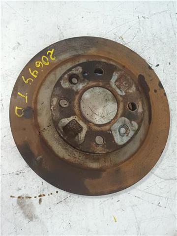 Disco de freno trasero Mazda 323 BG