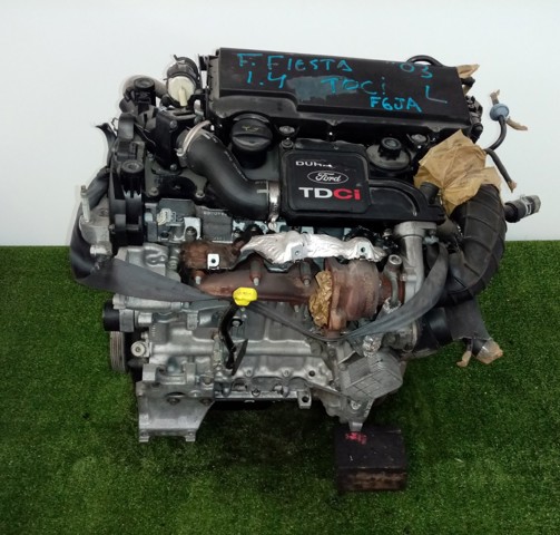 Motor completo para ford fiesta v (jh_,jh_) (2001-2008) 1.4 tdci f6ja F6JA