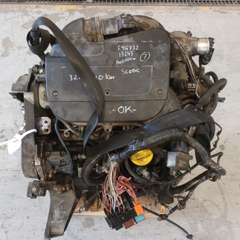 F9Q732 RENAULT Motor completo  en stock Huelva