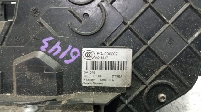 LAND ROVER FQJ000207 Cerradura de puerta delantera derecha  en stock Terrassa