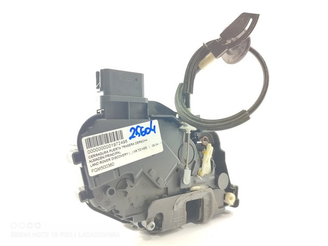 LAND ROVER FQM500360 Cerradura de la puerta trasera derecha comprar Barcelona