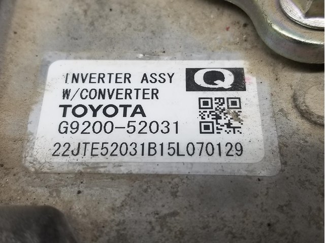 Inversor de potencia G920052031 Toyota