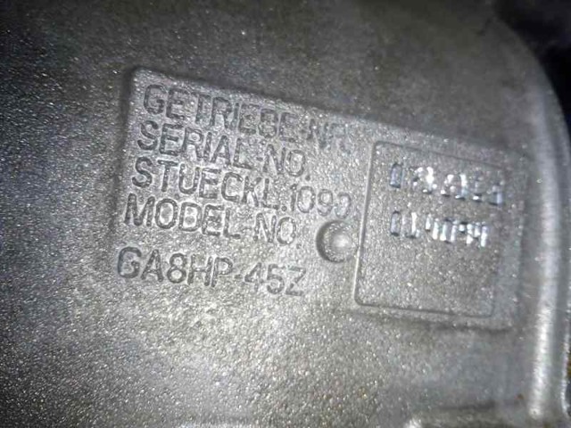 BMW GA8HP45Z Caja de cambios manual completa  comprar en Murcia