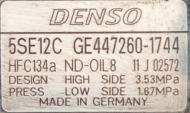 GE4472601744 TOYOTA Compresor de aire acondicionado comprar Bilbao
