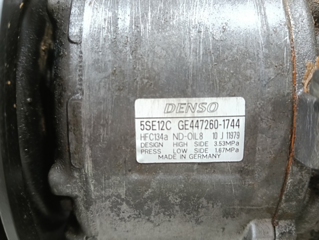 TOYOTA GE4472601744 Compresor de aire acondicionado  en stock Terrassa
