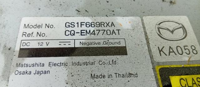 GS1F669RXA Mazda