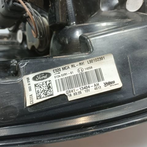 Piloto trasero exterior derecho GV4113404AH FORD