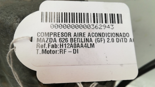 H12A0AA4LM Mazda