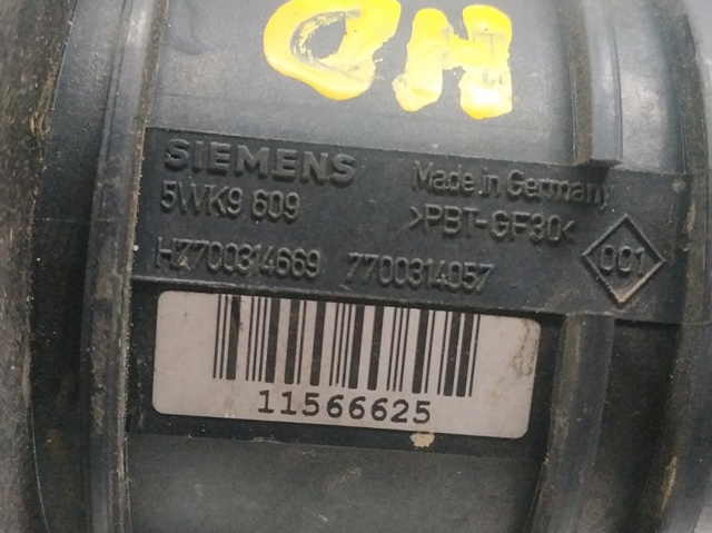 Sensor De Flujo De Aire/Medidor De Flujo (Flujo de Aire Masibo) Renault Laguna 2 BG0, BG1