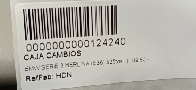 HDN Caja de cambios comprar Almería