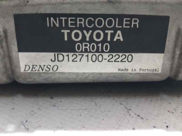 Intercooler para toyota avensis 2.0 d-4d (adt250_) 1ad JD1271002220