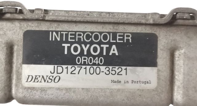 Radiador de aire, intercooler Toyota Corolla  (E15)