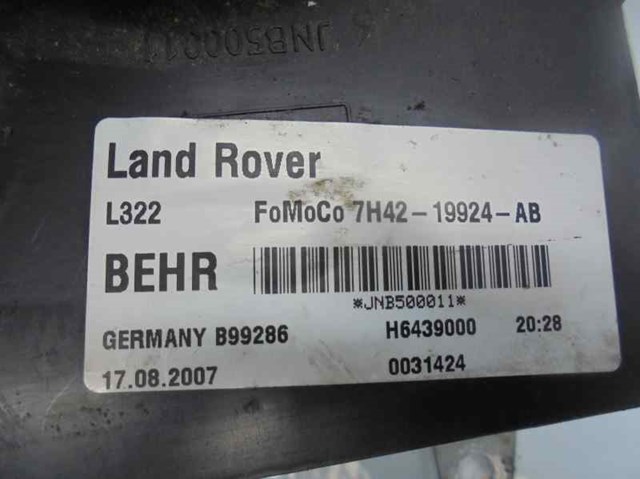 Ventilador calefaccion para land rover range rover iii 3.6 d 4x4 368dt JNB000060