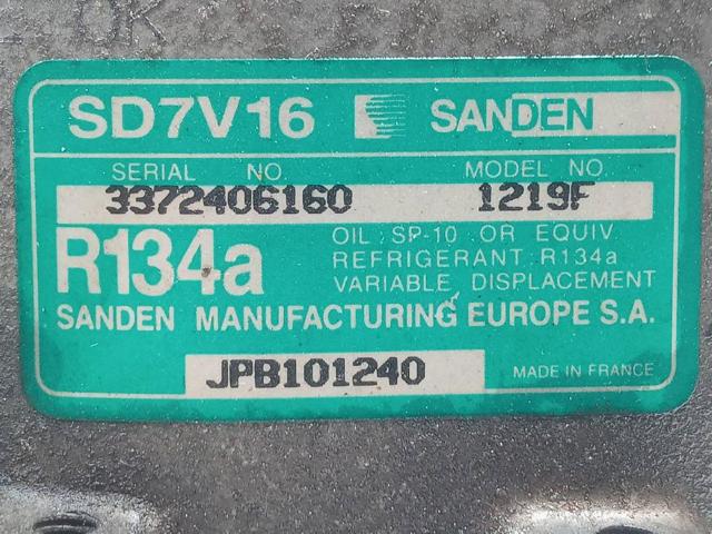 MG CHINA JPB101240 Compresor de aire acondicionado  en stock Salamanca