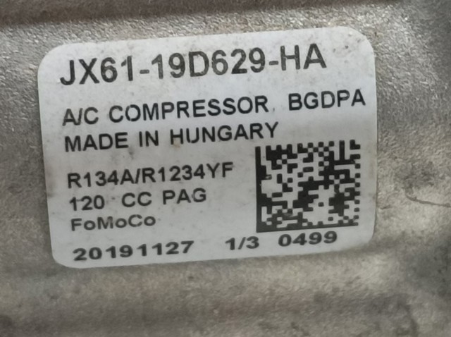 FORD JX6119D629HA Compresor de aire acondicionado  disponible España