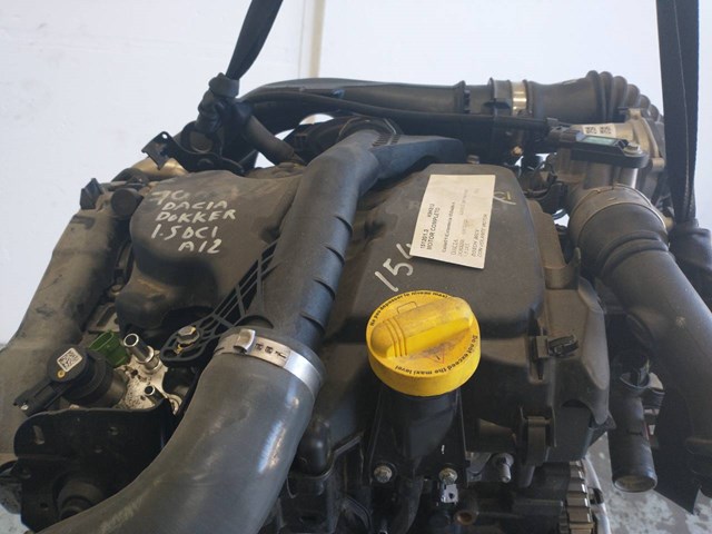 Motor completo para dacia dokker (2012-2018) 1.5 dci k9k e6 K9K612