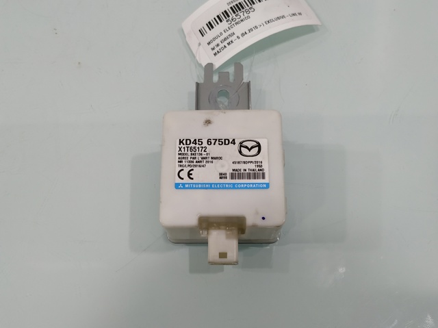 MAZDA KD45675D4 Módulo de control del inmovilizador  comprar en Murcia