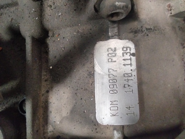 Caja de cambios mecánica, completa Volkswagen Touran 1 1T1, 1T2