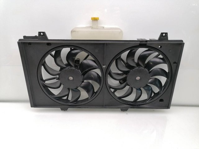 Difusor de radiador, ventilador de refrigeración, condensador del aire acondicionado, completo con motor y rodete L51715025C Mazda