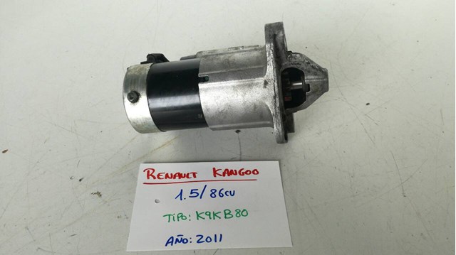 Motor arranque para renault kangoo / grand kangoo 1.5 dci (kw0b) d k9kb8 M000T87881