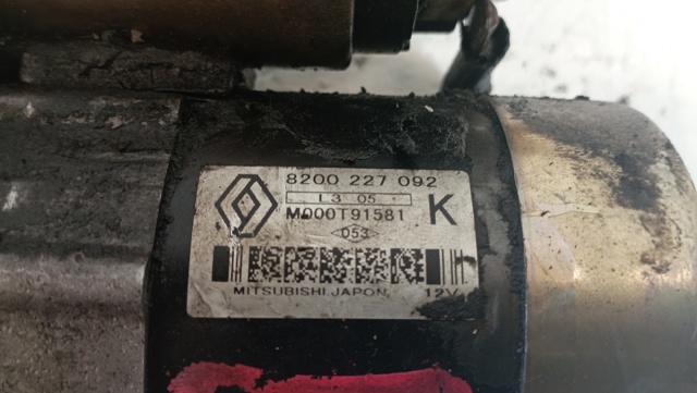 M000T91581 RENAULT Motor de arranque comprar Alcalá