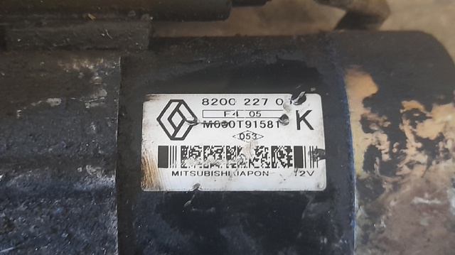 M000T91581 RENAULT Motor de arranque  en stock Gandía