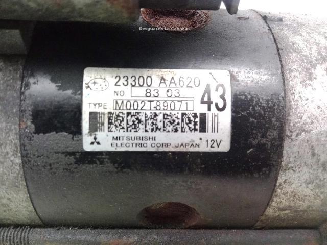 M002T89071 Motor de arranque  en stock Granada