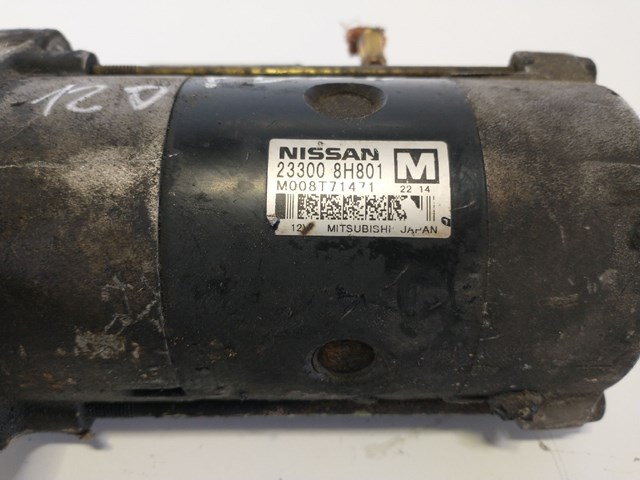 Motor arranque para nissan x-trail (t30) (2001-2004) 2.0 M008T71471